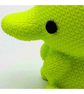 Figurine Ornipop | Ornithorynque effet tricoté - Lime - Impression 3D