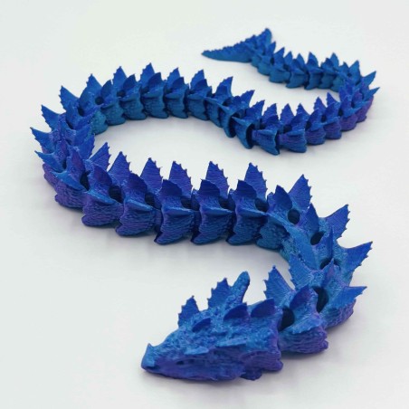 Figurine Ondrakil - Bleu/Violet - Impression 3D
