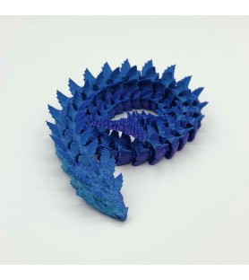 Figurine Ondrakil - Bleu/Violet - Impression 3D