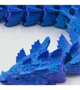 Figurine Ondrakil - Bleu/Violet - Impression 3D