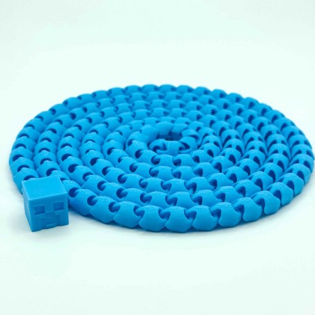 Figurine Serpix - Bleu - Impression 3D