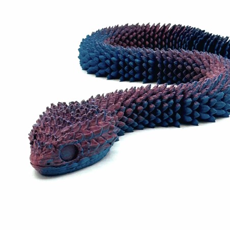 Figurine Aspidion - Bleu/Rouge - Impression 3D