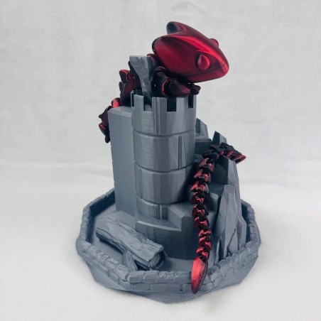 Figurine Drag'N'Tower – Impression 3D