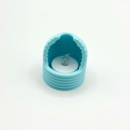 Bougeoir Elios pour bougie à LED