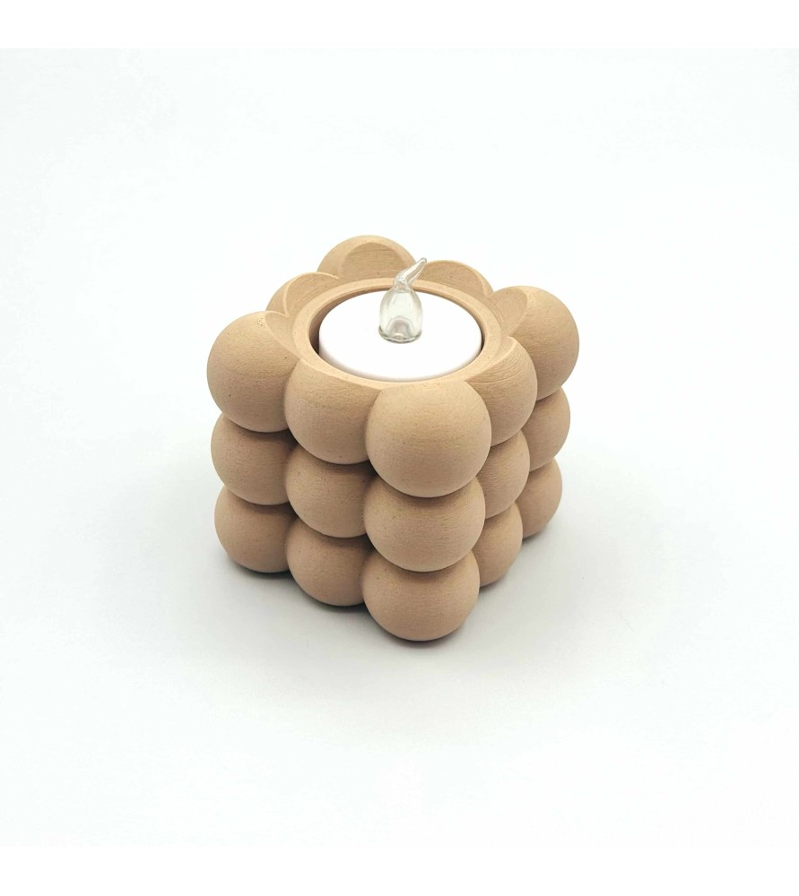 Bougeoir Elance pour bougie à LED