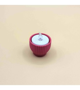 Bougeoir Focalis pour bougie à LED