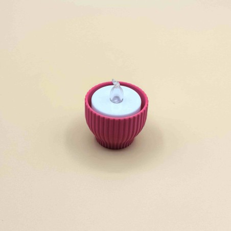 Bougeoir Focalis pour bougie à LED