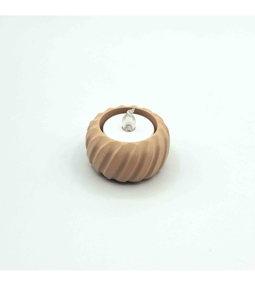 Bougeoir Prisma pour bougie à LED