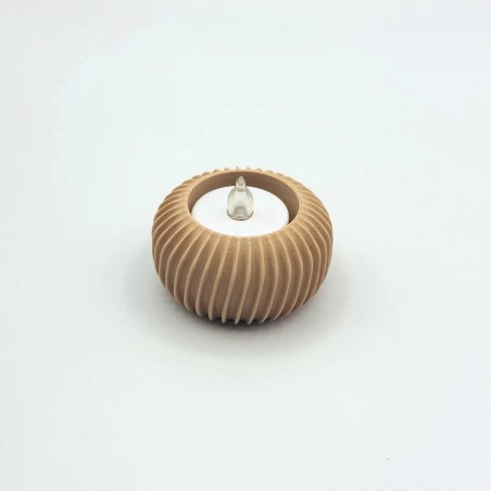 Bougeoir Luzio pour bougie à LED