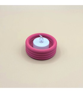 Bougeoir Halo pour bougie à LED
