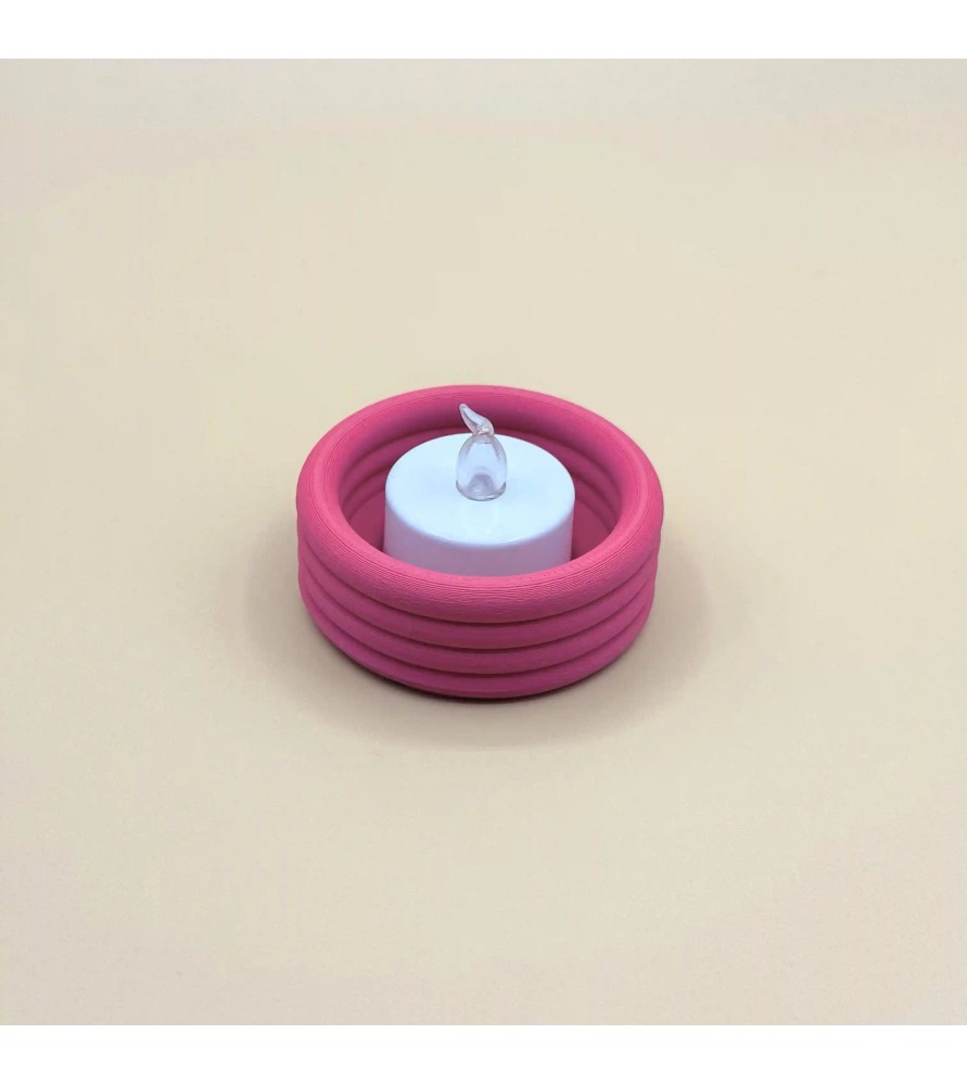Bougeoir Halo pour bougie à LED