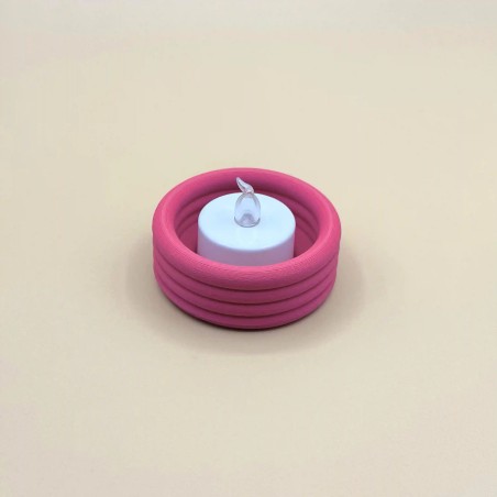 Bougeoir Halo pour bougie à LED