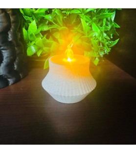 Bougeoir Jarre pour bougie à LED