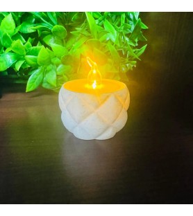 Bougeoir Altis pour bougie à LED