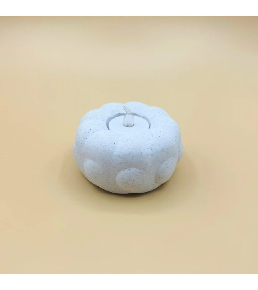 Bougeoir Nuage pour bougie à LED