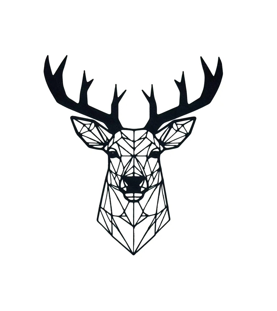 Art Mural - Cerf Origami Art Mural - Cerf Origami