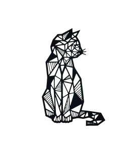 Art Mural - Chat Origami