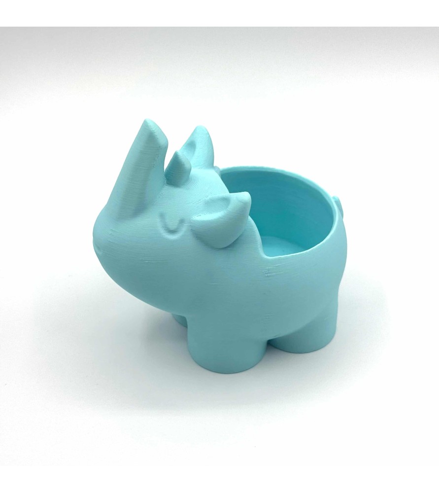 Pot rhino : pot de rangement, cache-pot Pot rhino : pot de rangement, cache-pot