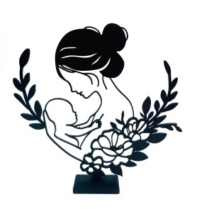 Art mural mère/enfant