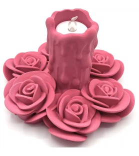 Bougeoir parmi les roses - Cherry