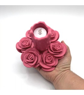 Bougeoir parmi les roses - Cherry