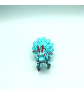Cinder Whatchamahoozit Bleu | Figurine Dragon Fantaisie 3D - POMM créations