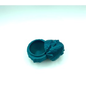 Cinder Œuf Crystal Bleu | Figurine magique impression 3D - POMM créations
