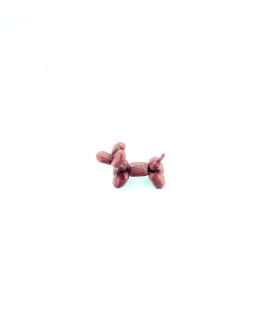 Chien Ballon Origami marron | Figurine déco 3D ludique – POMM créations