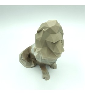 Lion Origami M beige