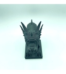 Drakehelm dragon noir | Figurine déco 3D – POMM créations
