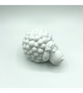 Mouton bouclé blanc | Figurine déco 3D – POMM créations