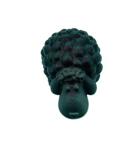 Mouton bouclé noir | Figurine déco 3D – POMM créations