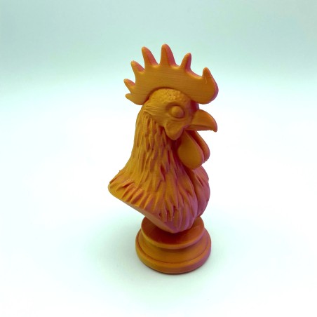 Coq - Orange Rouge - M