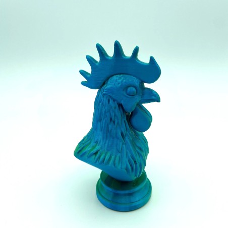 Coq -  Bleu Vert - M