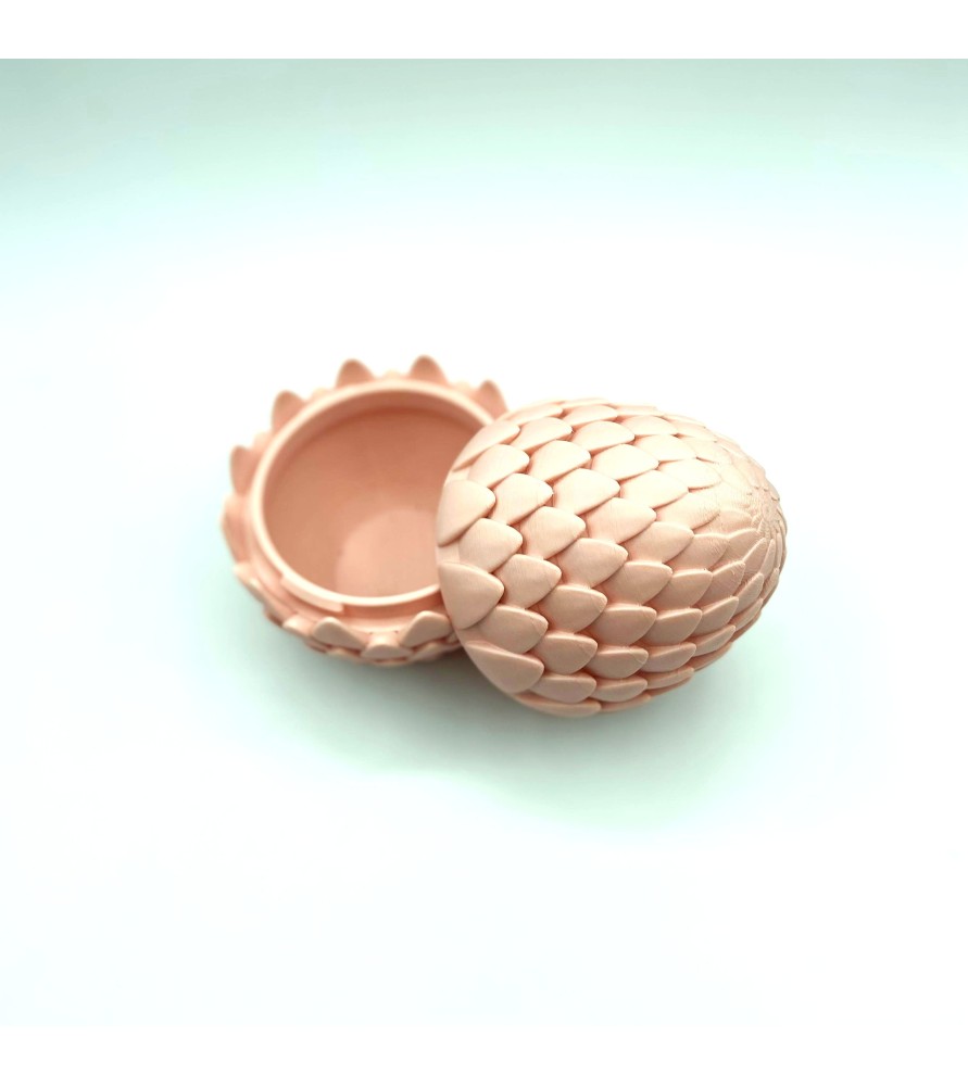 Boite oeuf dragon - Rose Boite oeuf dragon - Rose
