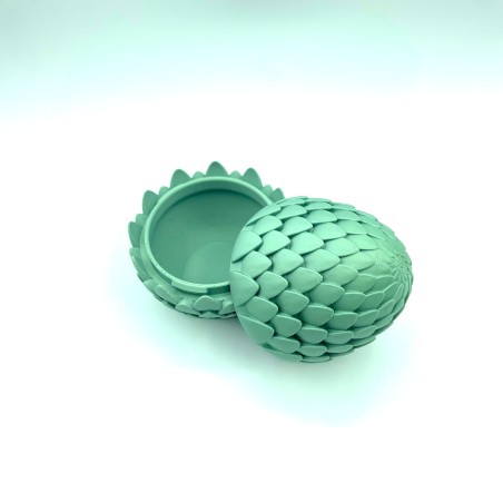 Boite oeuf dragon - Vert