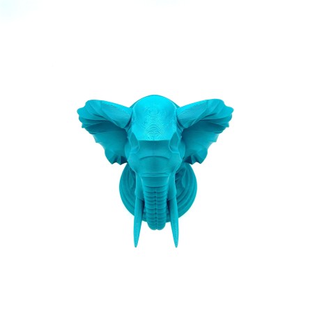 Buste éléphant - Bleu - S