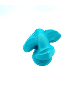 Buste éléphant - Bleu - S