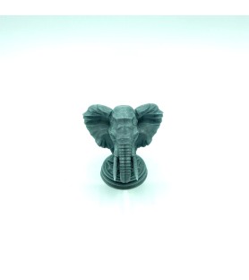 Buste éléphant - Gris - M