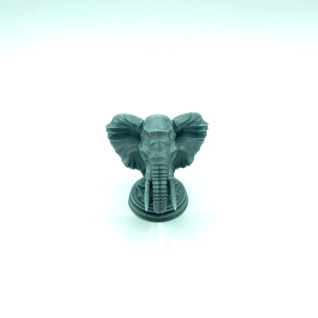 Buste éléphant - Gris - M