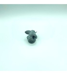 Buste éléphant - Gris - S
