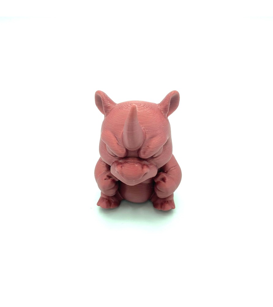 Rhino en colère - Rose Rhino en colère - Rose