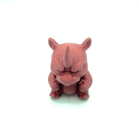 Rhino en colère - Rose