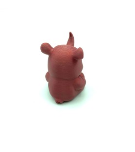 Rhino en colère - Rose