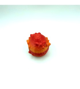 Boîte oeuf Crystal - Rouge orange