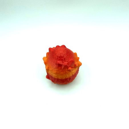 Boîte oeuf Crystal - Rouge orange