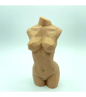 Buste femme nue - Beige