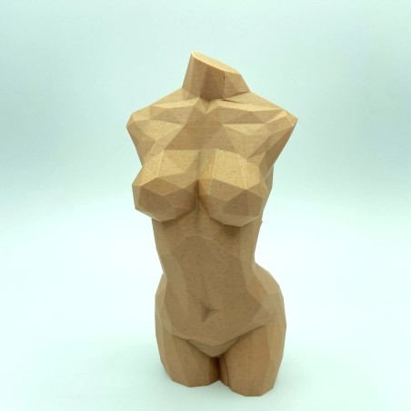 Buste femme nue - Beige