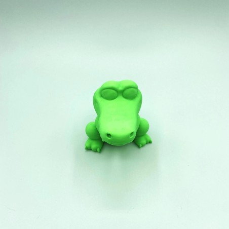 Croco assis