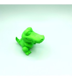 Croco assis